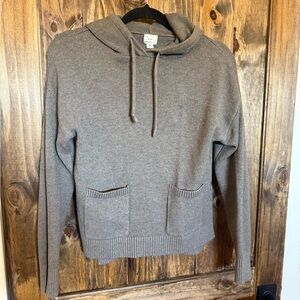 a new day Women’s Taupe Hooded Sweater